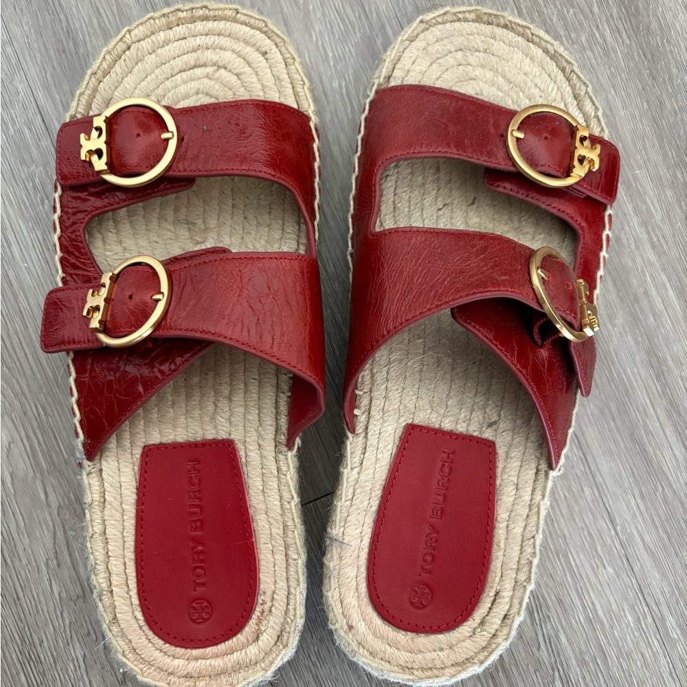 Tory Burch Red Sandals